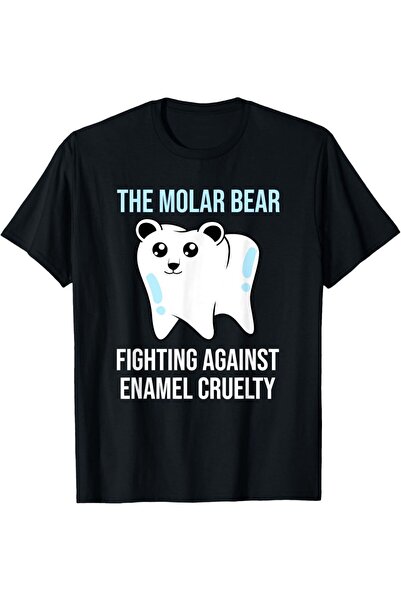 12 HERTZ Funny Assistant T-Shirt Fighting Cruel Teeth Grinding Bear of Enamel...
