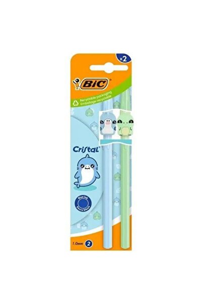 Bic Pixuri Cristal Figurine albastru 1mm set 2 buc