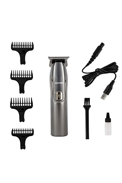 Geepas Rechargeable Hair and Beard Trimmer- GTR57509/ with High-Capacity Li-i...