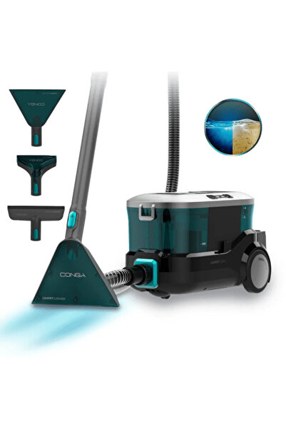 CECOTEC Aspirator cu funcție de spălare, Cecotec, Conga CarpetClean 10000 Eas...