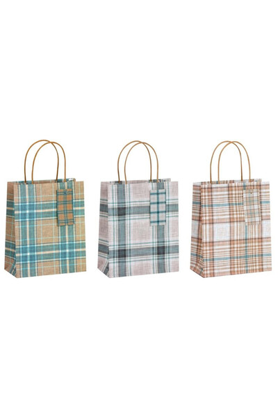 OEM Punga cadou NInvest multicolor 31.8x52.3cm cu panglica si eticheta