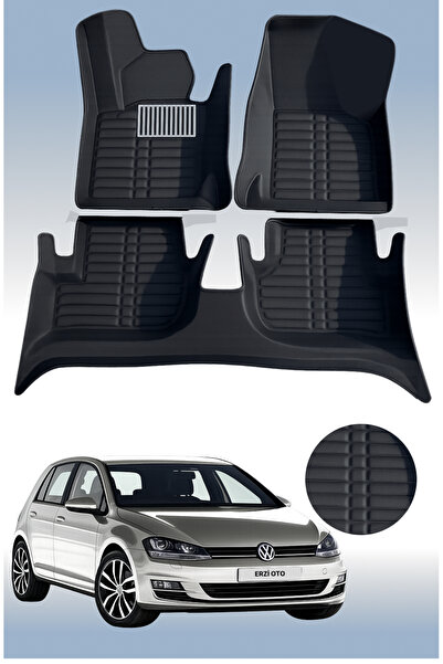 erzicar Volkswagen GOLF 6 (2015) - Yeni Nesil 8D Tam Havuzlu Diamond Siyah Ev...