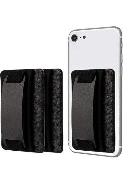 Generic Phone Grip Card Holder with Phone Stand, Secure Stick on Wallet for i...