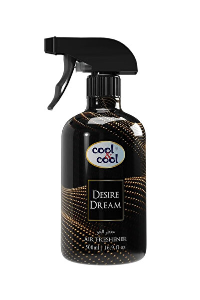 COOL & COOL Air Freshener Desire Dream 500 ML - Long-Lasting, Safe, Non-Toxic...