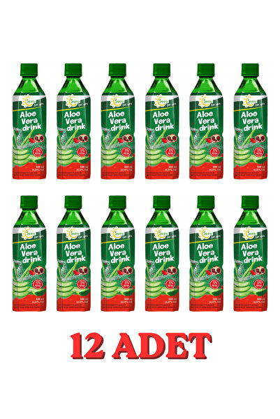 Sunu Nar Aromalı Aloe Vera Parçacıklı İçecek x 12 ADET
