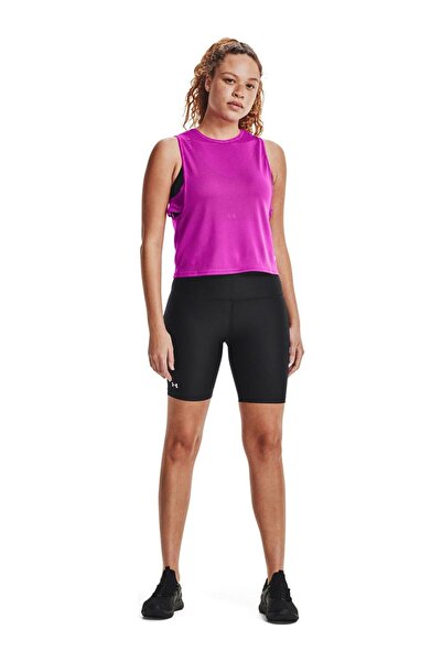Under Armour Ua Women's Heatgear ®   Black Tights Shorts 1360939