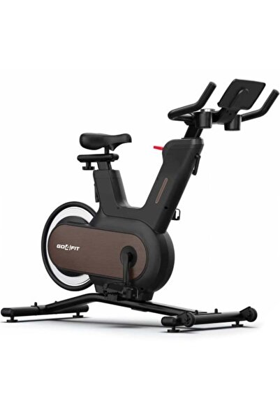 GO4FIT Bicicleta Spinning Electromagnetica, Model GF240, Volanta 12 kg, Greut...
