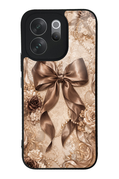 Spoyi Vivo V70 Bronze Pearl Tasarımlı Glossy Telefon Kılıfı