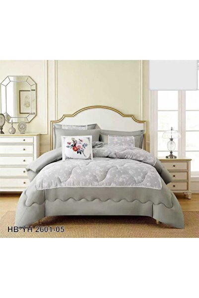 BIET ALMAFROSHAT 8-Piece Quilted Bedspread Set with a Quilted Bed Runner