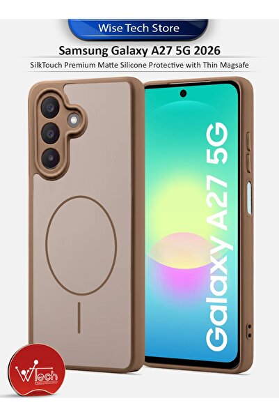 Wtech Samsung Galaxy A27 5G 2026 SilkTouch Premium Matte Silicone Protective ...