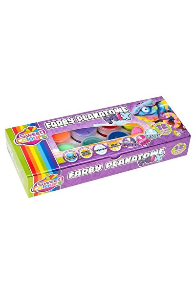 Sweet colours Set 12 vopsele poster, Sweet Colours, Multicolor