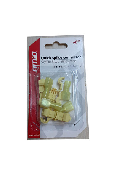 RapidAuto Cuplaje electrice pentru imbinari rapide de tip-T 04 - 6mm2, 24A, 5...