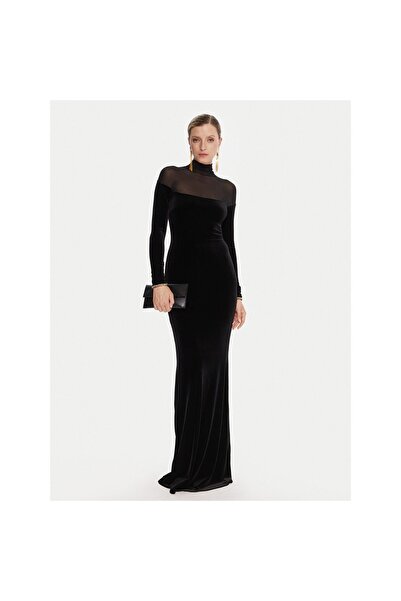 Elisabetta Franchi Rochie de seară pentru femei ABR4257E2 Negru