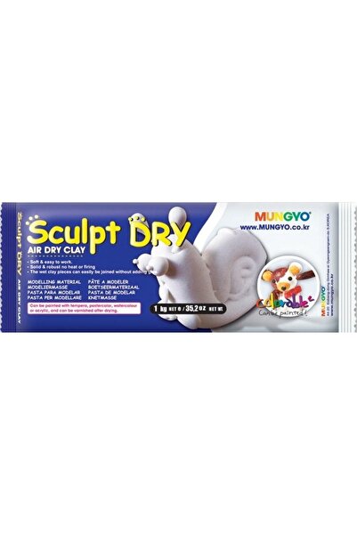 Mungyo Plastilina, Mungyo, 1000g, Alb