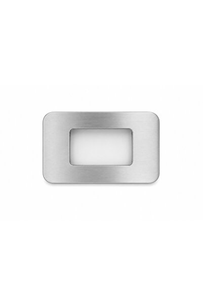 Condi Collection Built-In Handle Inox White 64mm Zamak-Plastic