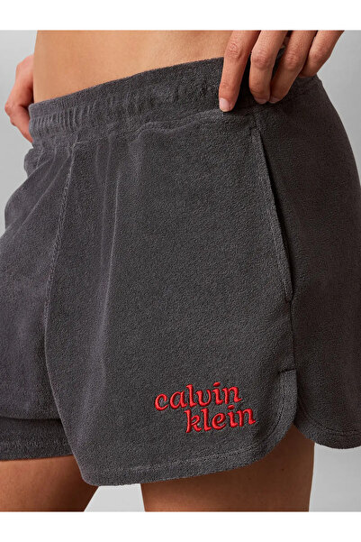 Calvin Klein TOWEL TERRY DOLPHIN, CKP Kadın Gri Şort