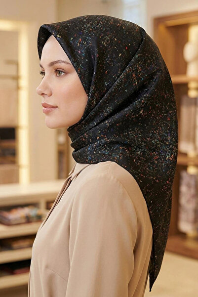 Aker Sura Silk Patterned Scarf 9074701