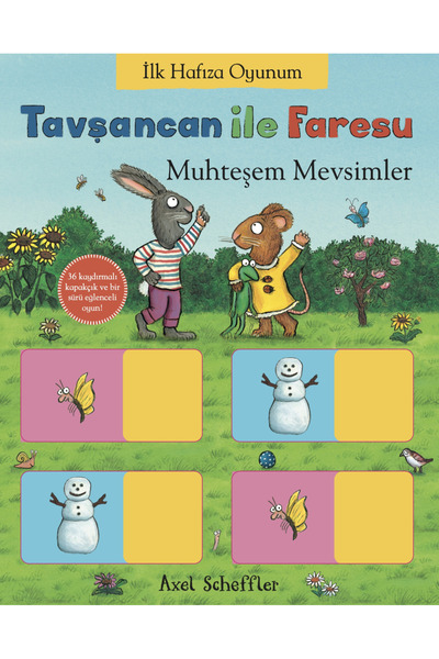 Hep Kitap Tavşancan İle Faresu Muhteşem Mevsimler (Ciltli)