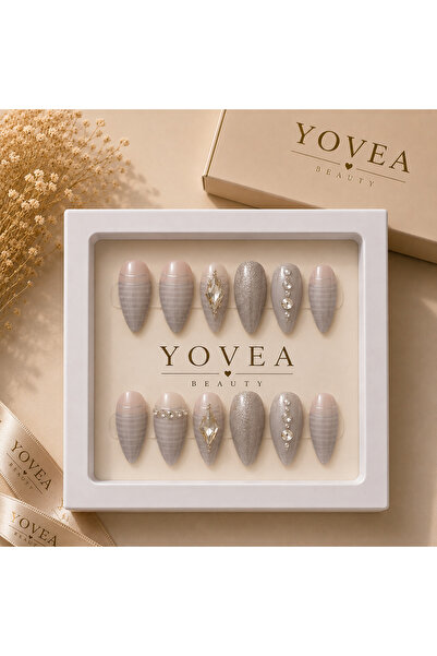 Yovea beauty 12’li takma tırnak seti