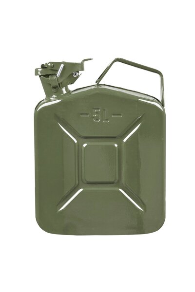 Generic 5L Metal Gas Can â€“ Heavy-Duty Fuel Storage Solution (Without spout ...