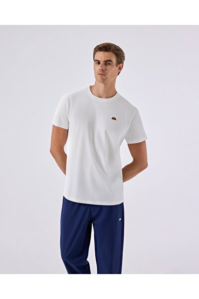 Ellesse Ανδρικό T-shirt M-6SM5069-OF σε χρώμα εκρού