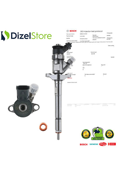 Dizel Store FORD FOCUS 1.6 TDCi YENİLENMİŞ ENJEKTÖR 0445110353 9M5Q9F593AA