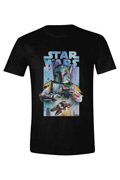 Pcmerch Tricou barbati, Star Wars Boba Fett, 100% bumbac, multicolor, M INTL