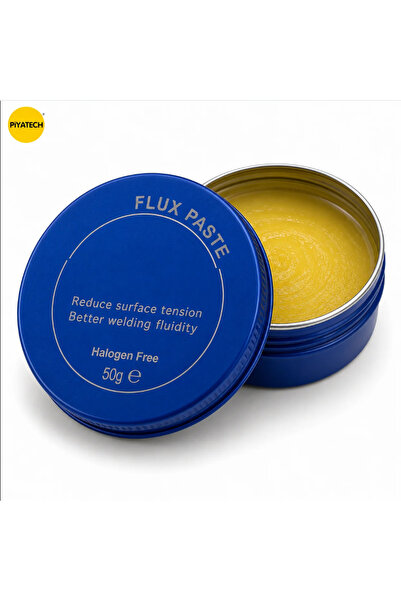PİYATECH Profesyonel İzolasyonlu Lehim Pastası Flux Yüksek Akışkanlık 50 Gr