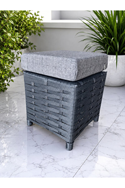 LAVİLLA GARDEN Kumsal Rattan Puf