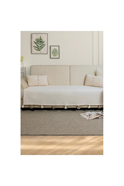Empressco غطاء أريكة إكرو بوم بوم 115x200 سم، تصميم أنيق ووقائي