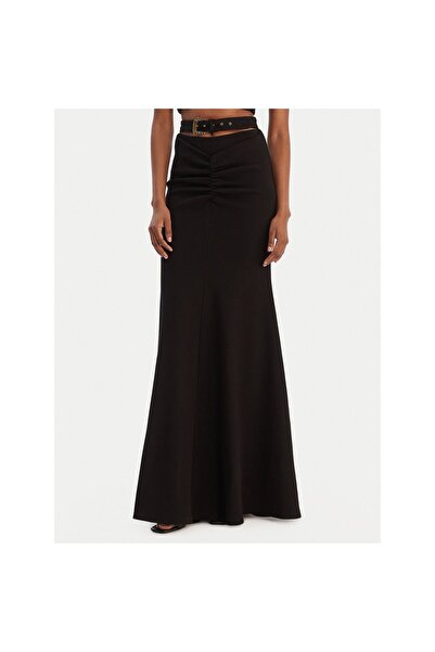 VERSACE JEANS COUTURE Fustă maxi de damă 80HAE870 J0198 Negru