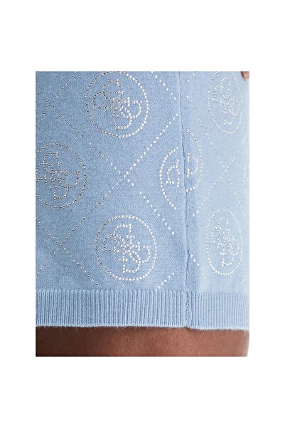 Guess Fustă mini de damă W6RD0OZ3JD2 Albastru