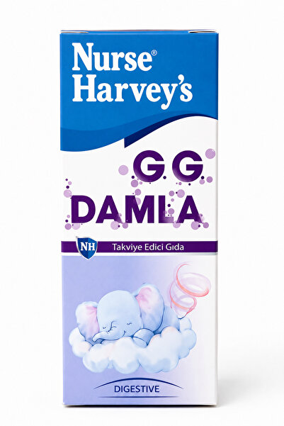 Nurse Harvey's GG Damla 20 ml 2'li Paket - Bebekler İçin Sindirim Desteği Dam...