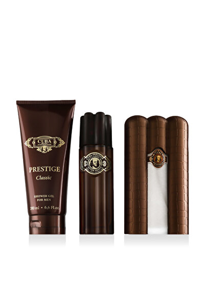 Cuba Prestige EDT 90 ml + AS 100 ml + SG 200 ml (bărbați)