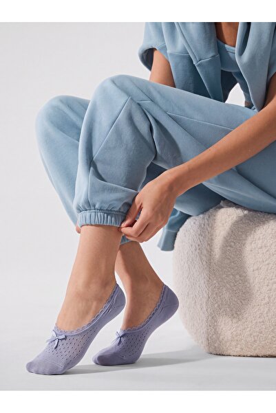 LE VISSION TEKSTİL 2-Pack Women's Cotton Ballerina Socks