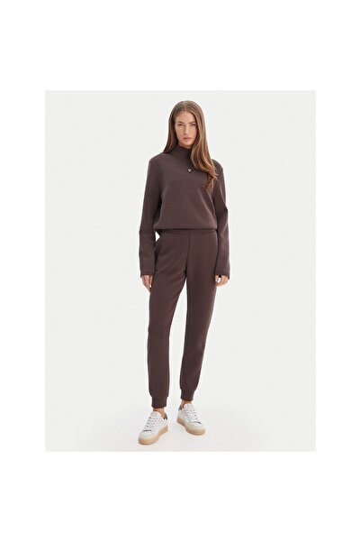 Guess Pantaloni de trening pentru femei V4YB08KCAY2 Maro