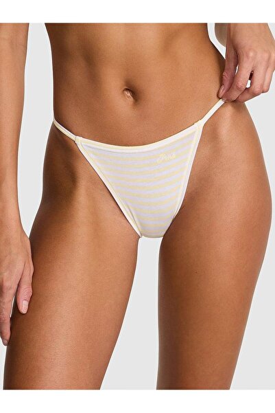 PINK Pamuklu Askılı Bikini Külot