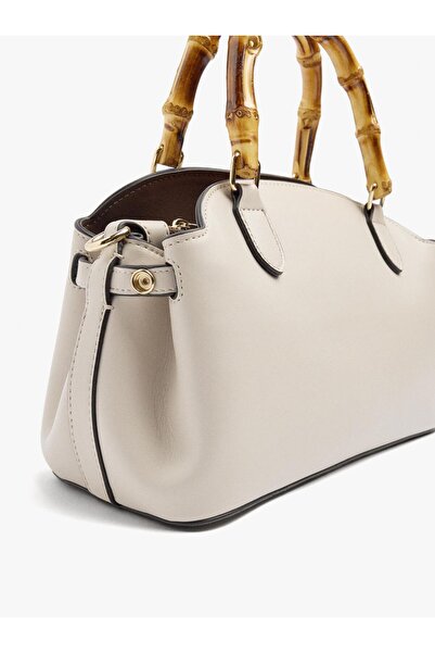 PARFOIS Kadın Oval Düz Tote Çanta