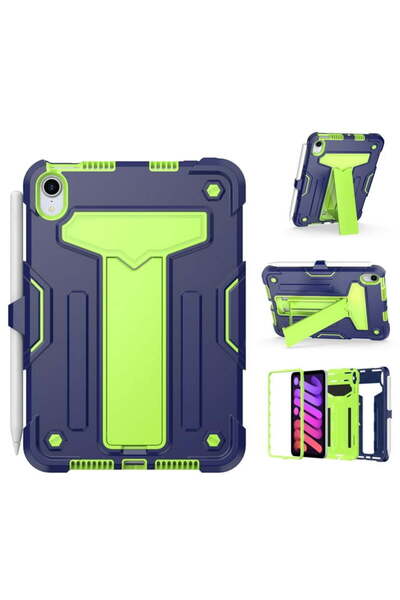 SIGLOO Husă Clamshell robustă pentru Apple iPad Mini 7/6 2024 8.3 inch Albast...