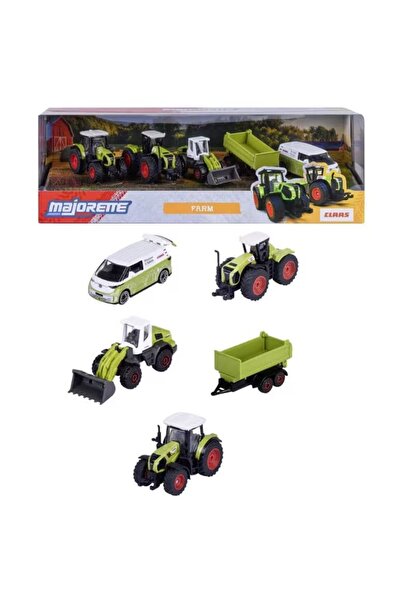Majorette Claas 5'li Çiftlik Seti