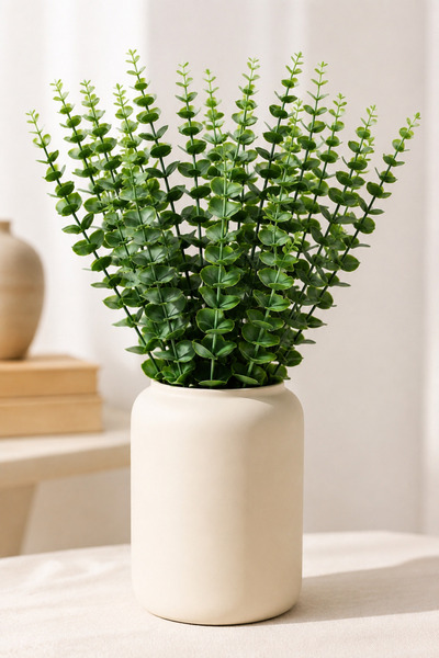 PINALE ART 10 Dal Gerçekçi Yapay Bitki , Yapay Çiçek 71 cm
