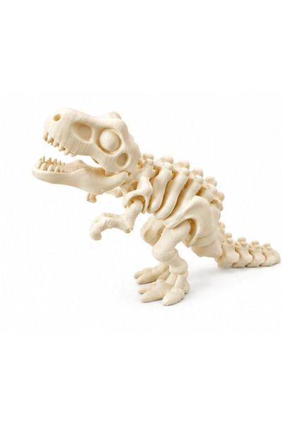 3D T-Rex Dinozor Figürü 15 cm | Detaylı Dinozor Modeli | Koleksiyonluk Dekoratif Oyuncak