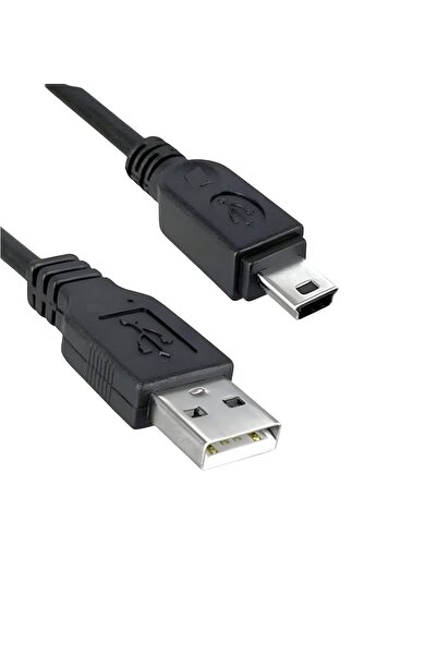 efmues USB 2.0 tip A Erkek 5 pin mini USB şarj kablosu veri data kablosu HDD ...