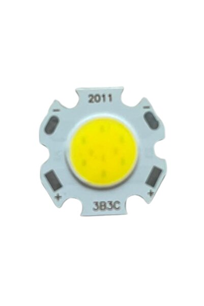 DORA LED 12V 5W Cob Led Beyaz 6000Kelvin 20mm 12 Volt 5 Watt Cob Led (3 Adet)