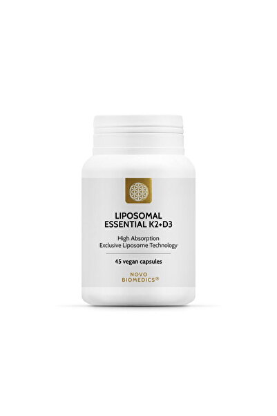 Novo Biomedics Vitamina D3 + K2 Lipozomala 45cps