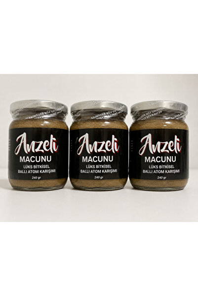 Toros Anzeli Anzeli 240 Gr Enerji Macunu Bitkisel Karışım Erkek Destek Gece E...