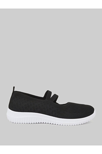 Styli Plain Two Strap Slip-On Sneakers