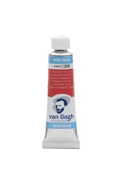 Van Gogh Watercolors 10ml Tube Color 370 Bright Red