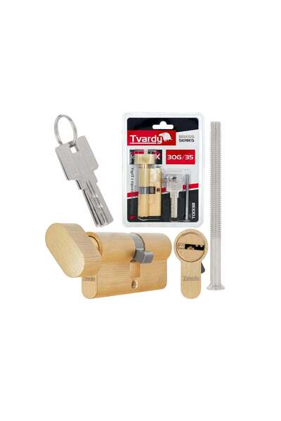 Tvardy Cilindru din aluminiu și alamă, 30 g / 35, T01338