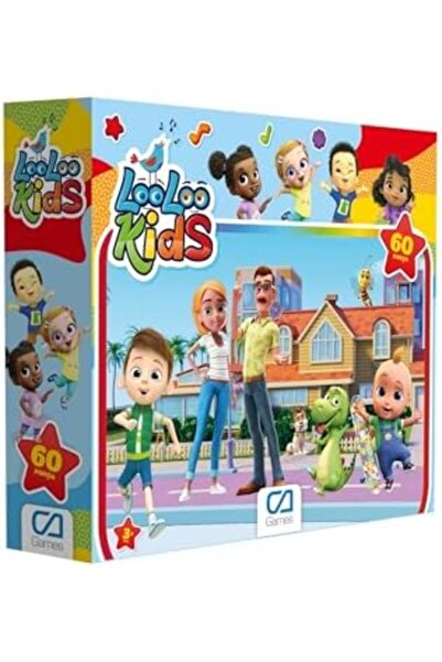 Yıldızan Looloo Kids 60 Pieces 34X24Cm Children's Puzzle Series 931845